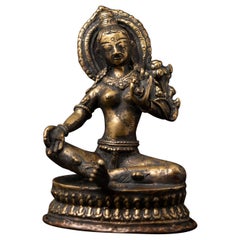 19th century Antique bronze Tibetan Tara statue from Tibet