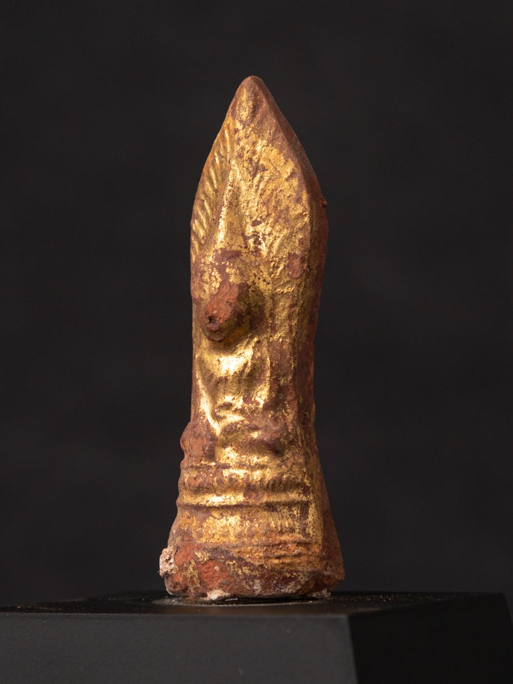 Antike burmesische Buddha-Amulett aus Burma aus dem 19. Jahrhundert im Angebot 6