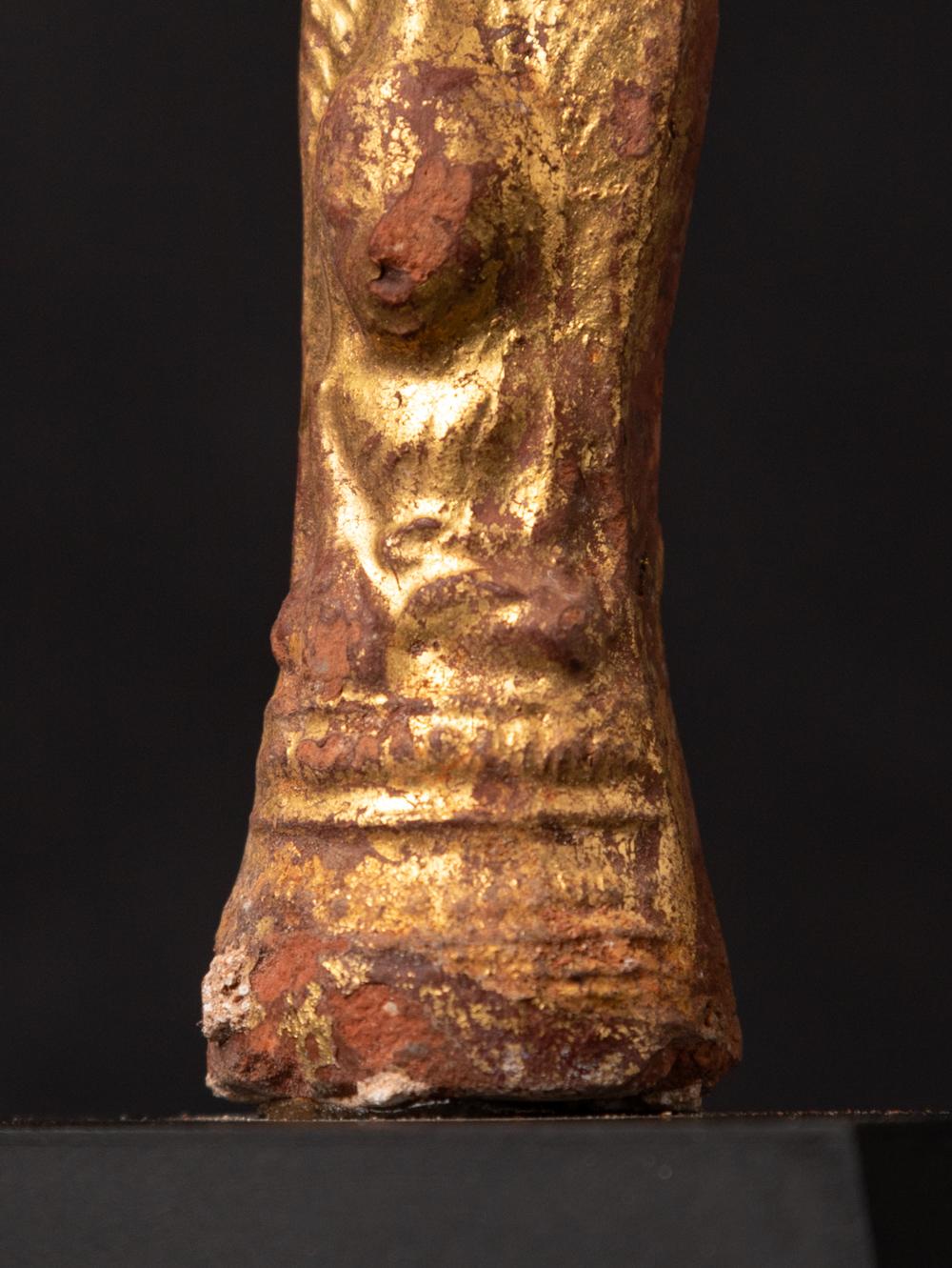 Antike burmesische Buddha-Amulett aus Burma aus dem 19. Jahrhundert im Angebot 10