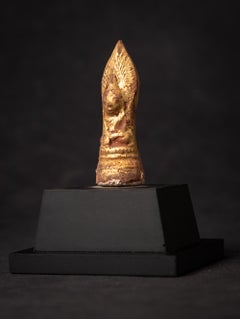 19th century Antique Burmese Buddha amulet from Burma