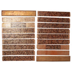 19th century Antique Burmese Manuscript - Kammavaca book from Burma