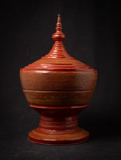 19th century Antique Burmese offering vessel from Burma