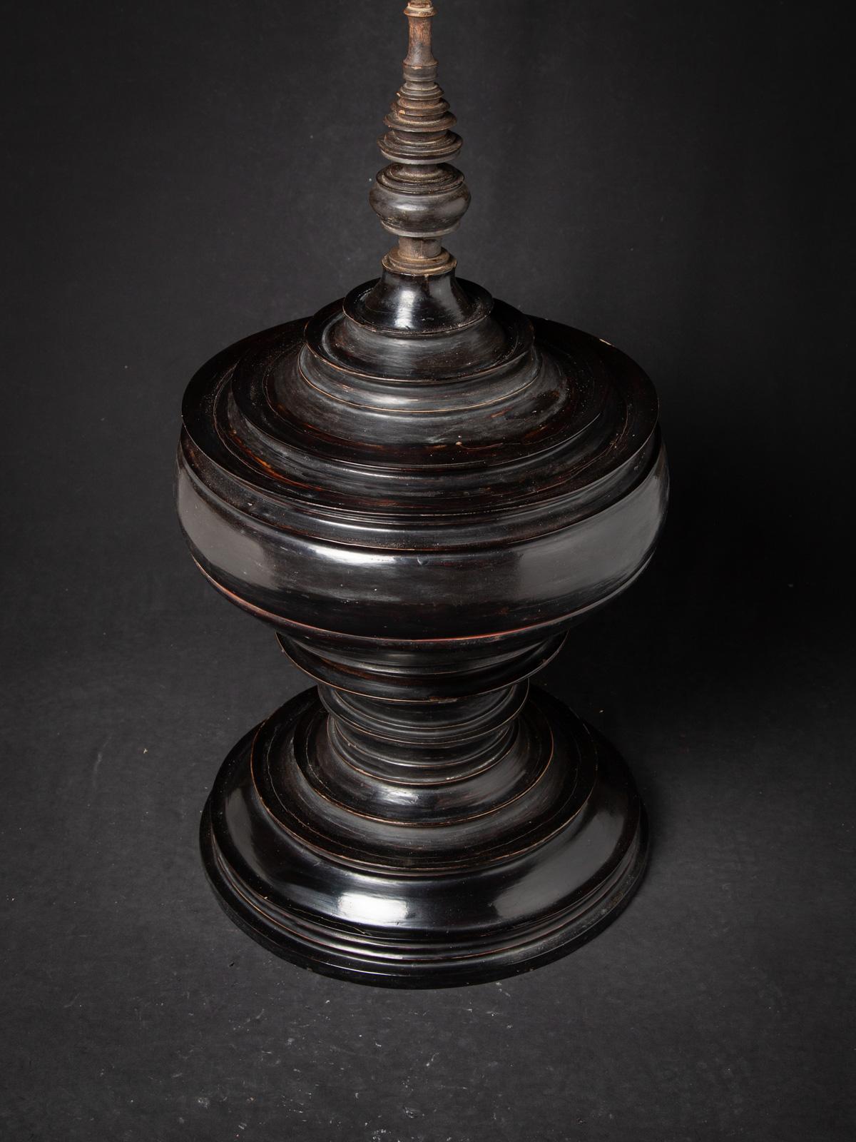 19th Century 19th century Antique Burmese offering vessel from Burma