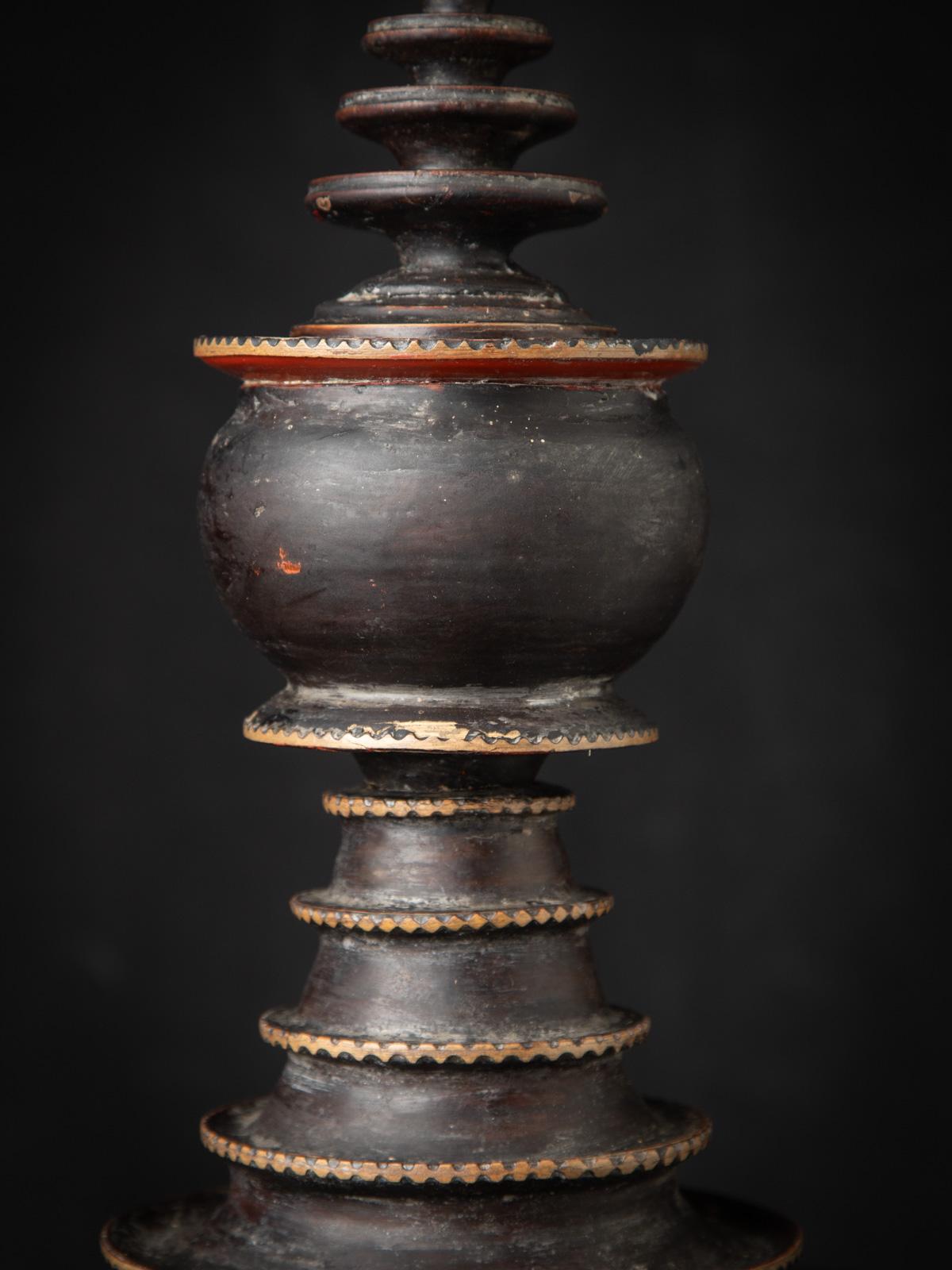 Antico vaso d'offerta birmano del XIX secolo in vendita 2