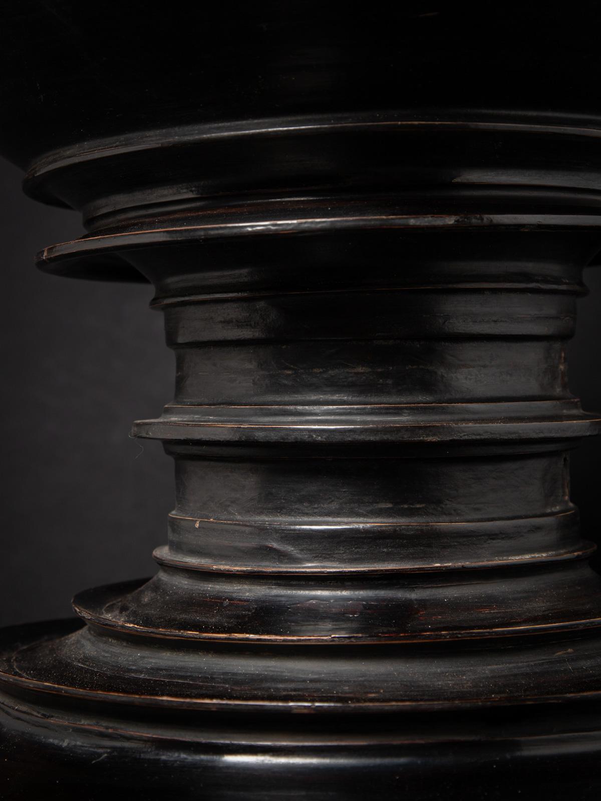 19th century Antique Burmese offering vessel from Burma 3
