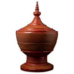 19th century Antique Burmese offering vessel from Burma