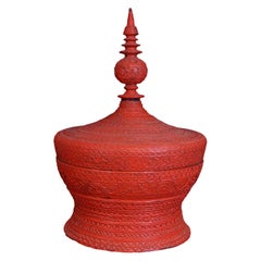 19th century Antique Burmese offering vessel from Burma