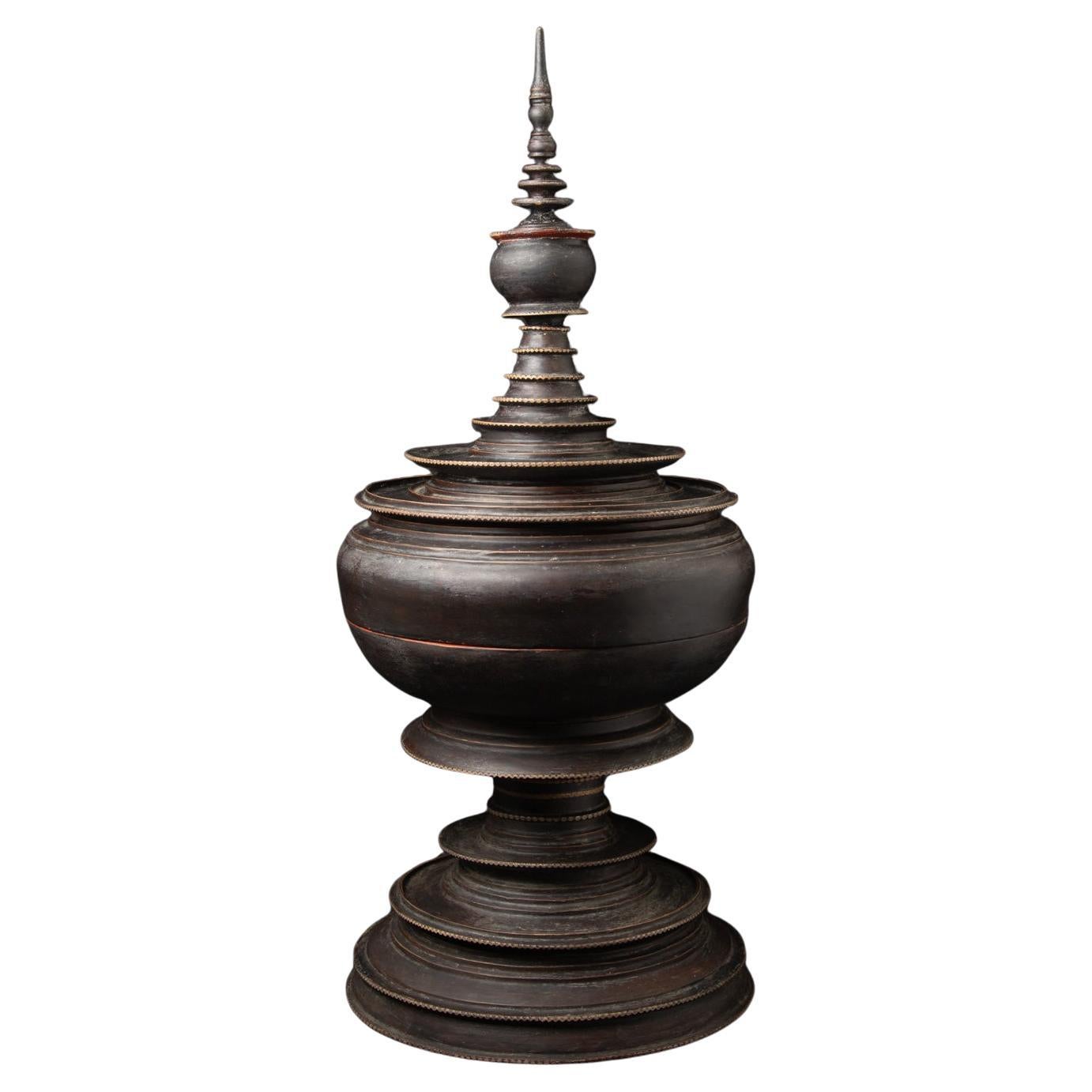 19th century Antique Burmese offering vessel from Burma