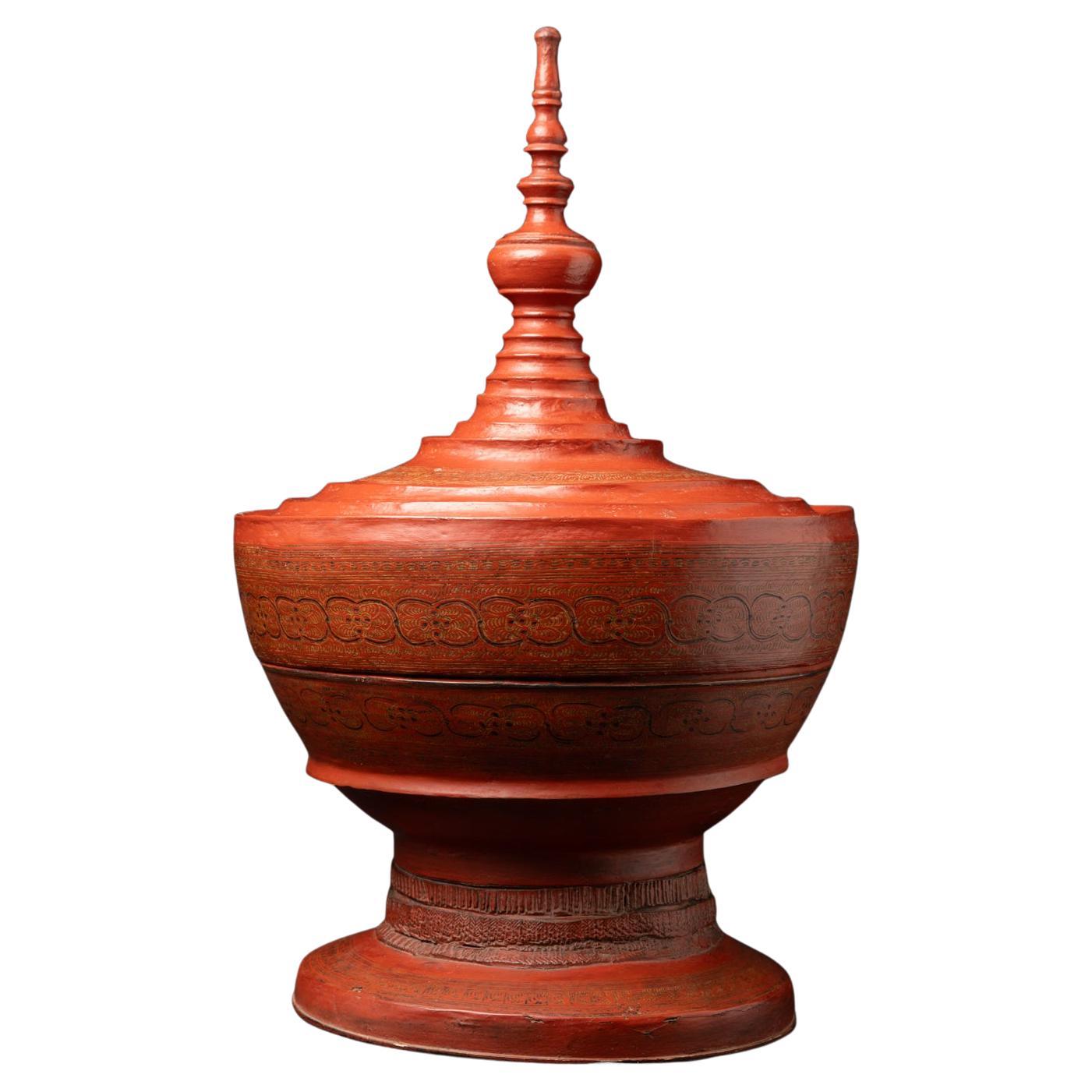 19th century Antique Burmese offering vessel from Burma