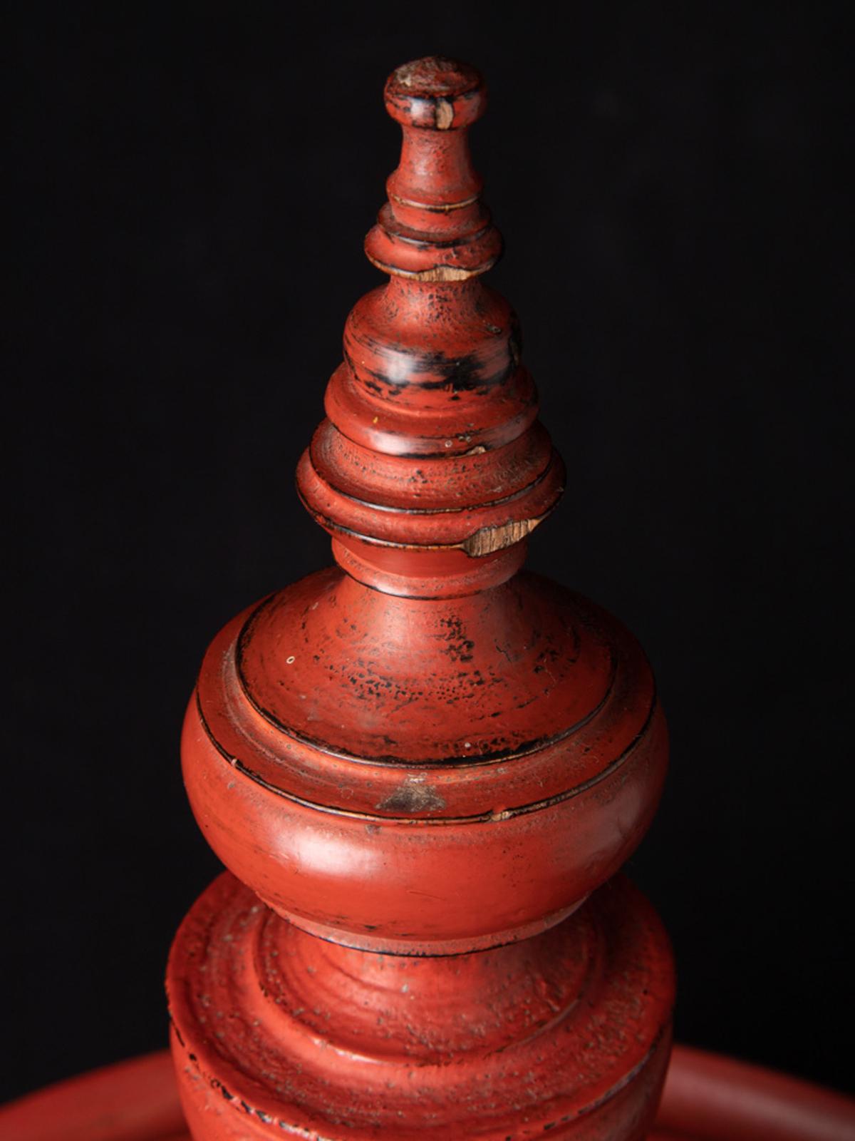  19th century Antique Burmese offering vessel from Burma - Original Buddhas For Sale 6