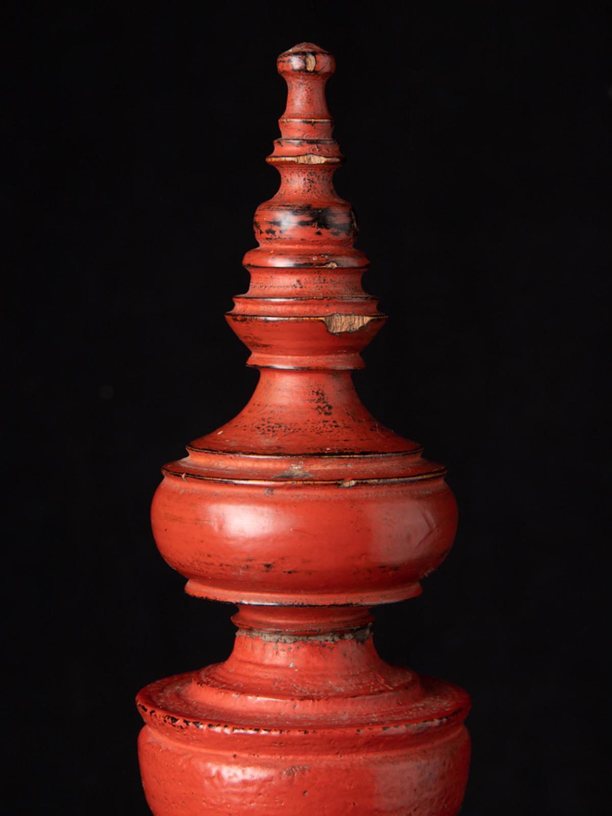  19th century Antique Burmese offering vessel from Burma - Original Buddhas For Sale 12