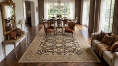 19th Century Antique Caucasian Karabagh Runner Rug with All-Over Geometric Motif
