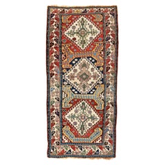 19th Century Antique Caucasian Kassim Ushak Karabagh Rug
