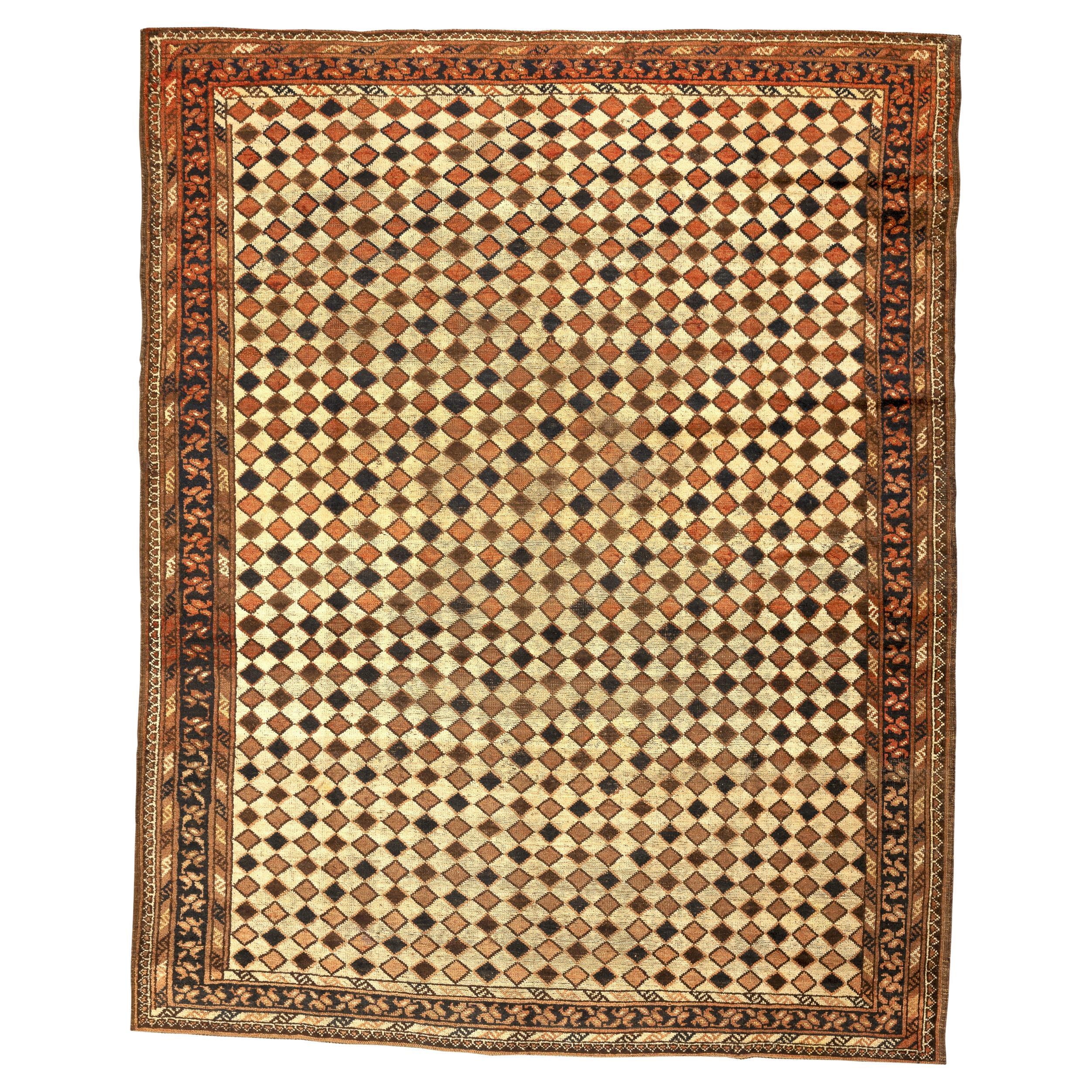 Tapis Ersari du 19e siècle, anciennement d'Asie centrale en vente