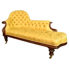19th century antique chaise longue