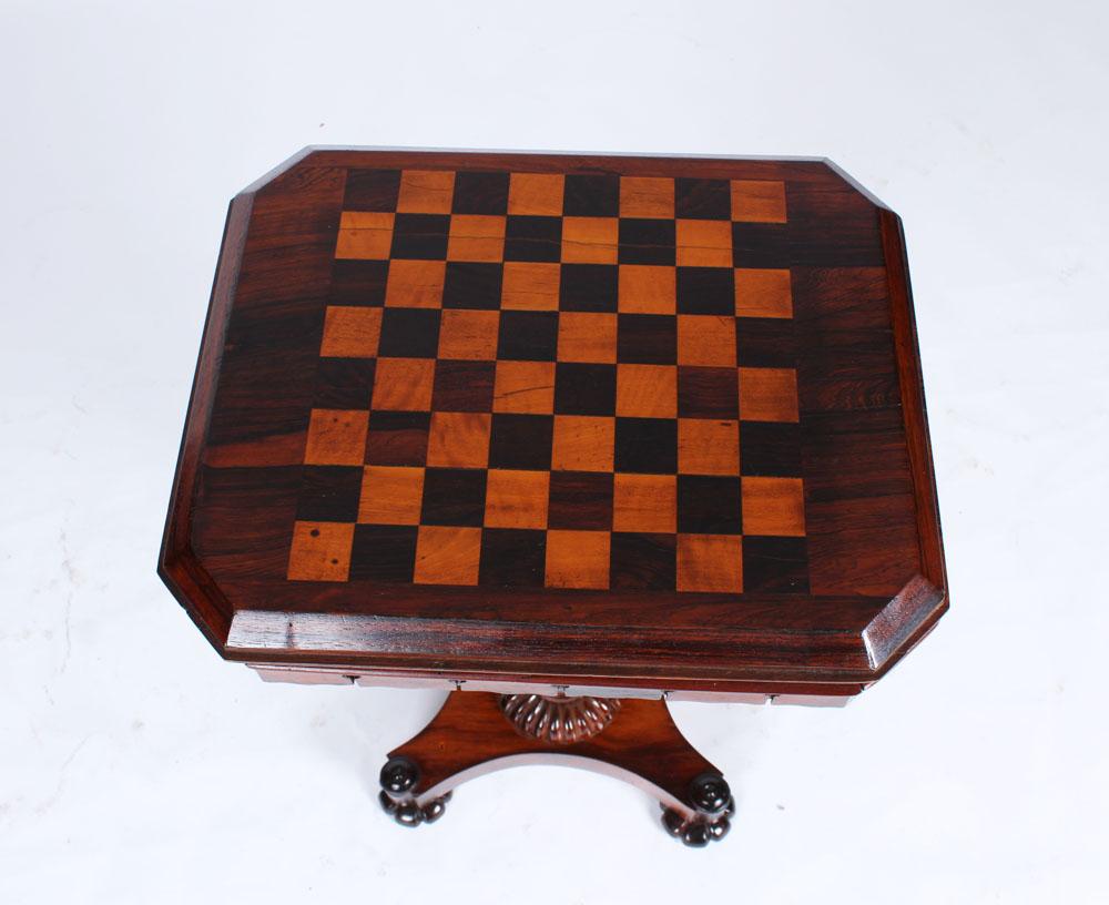 chess table vintage