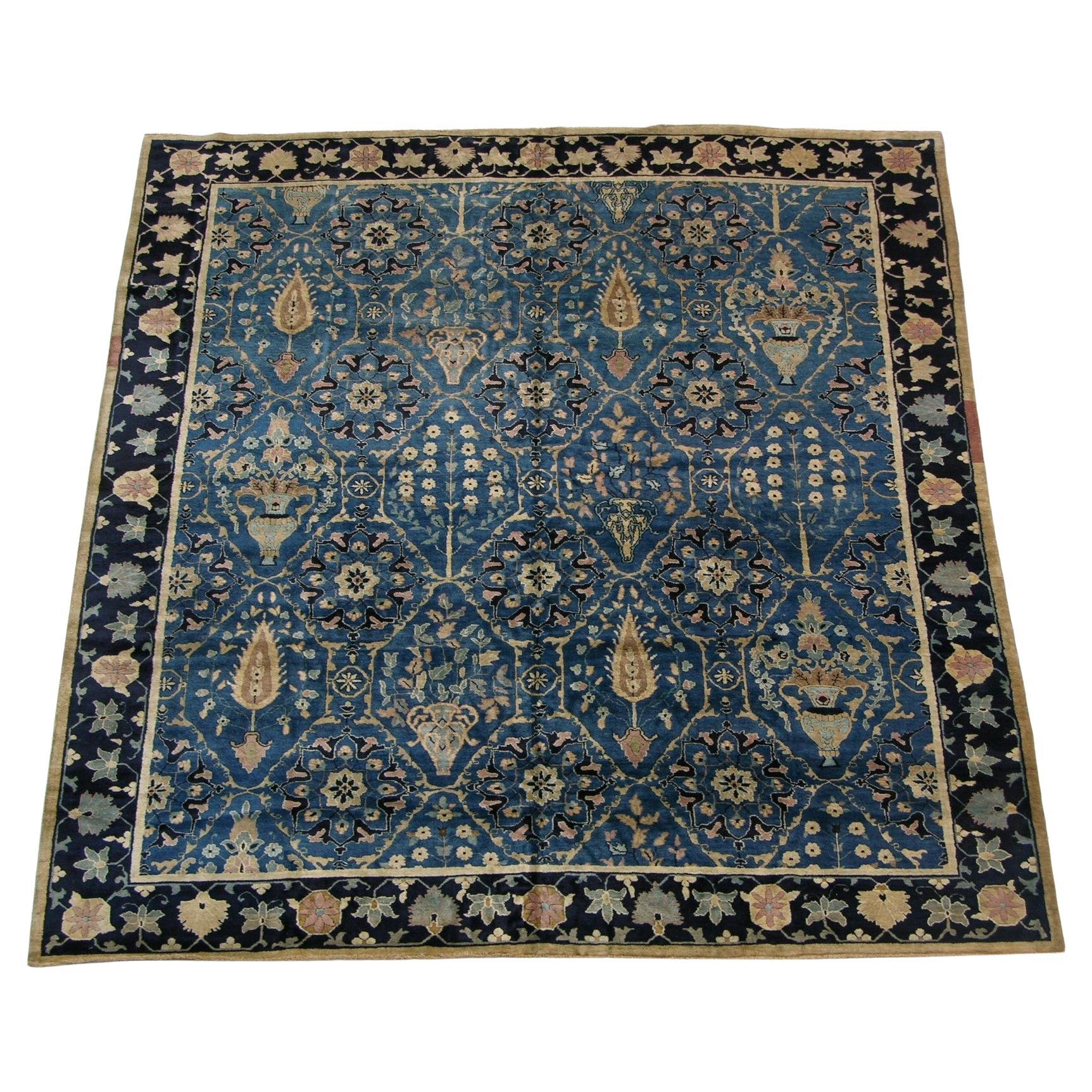 19th Century Antique Chinese Art Deco Rug For Sale