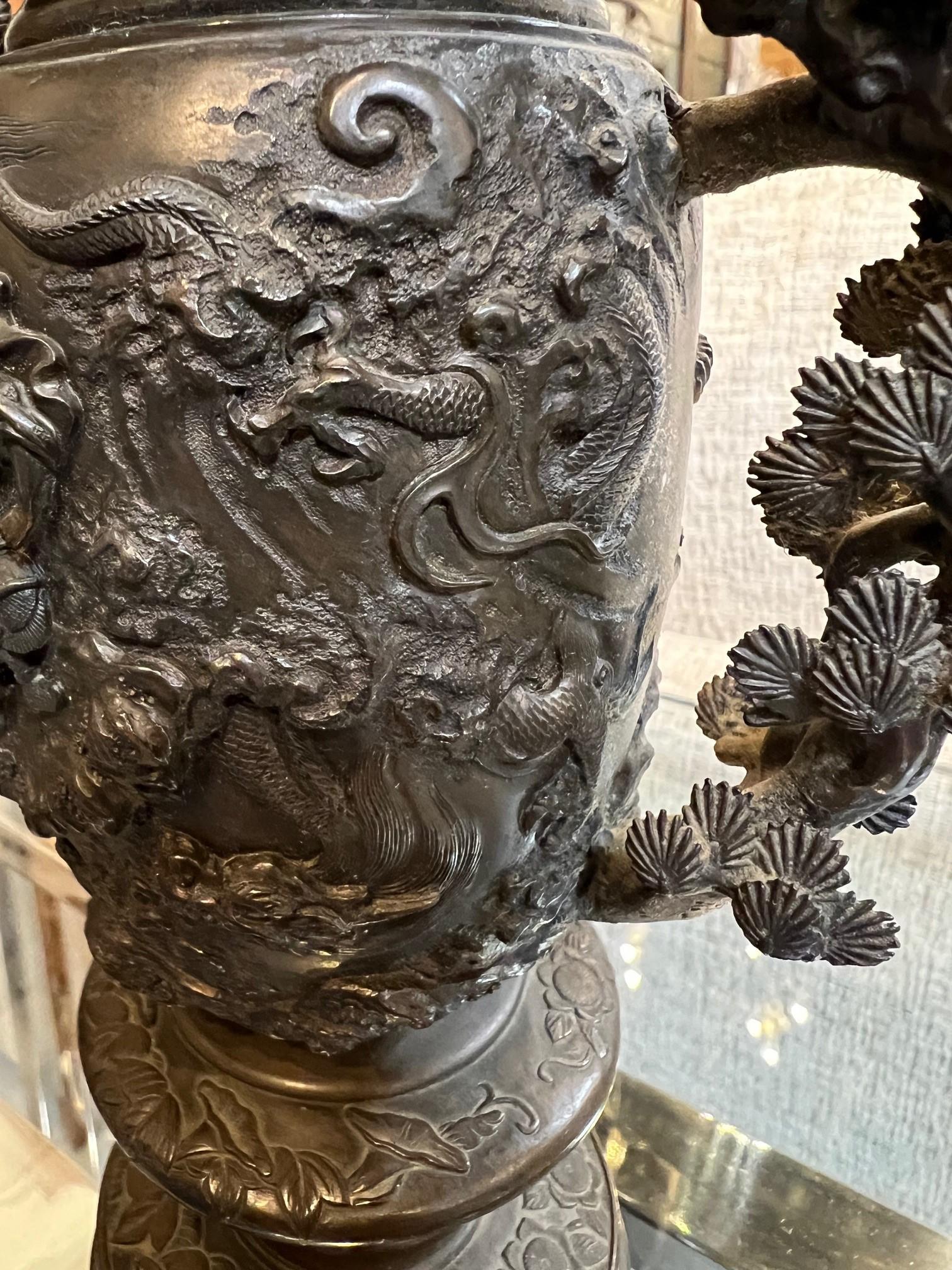 19th Century Antique Chinese Bronze Censer, Incense Burner   For Sale 14