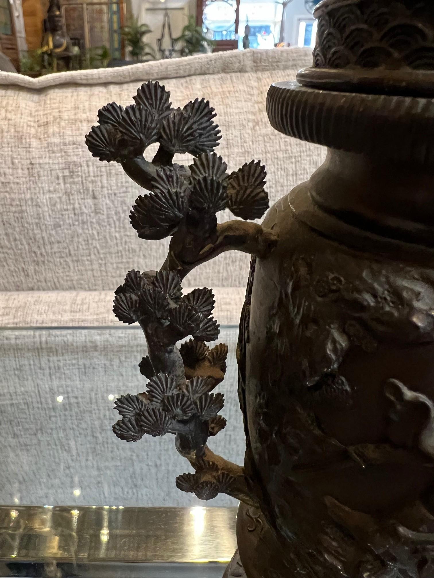 Antiker chinesischer Bronze Censer des 19. Jahrhunderts, Weihrauchbrenner   (Chinesisch) im Angebot