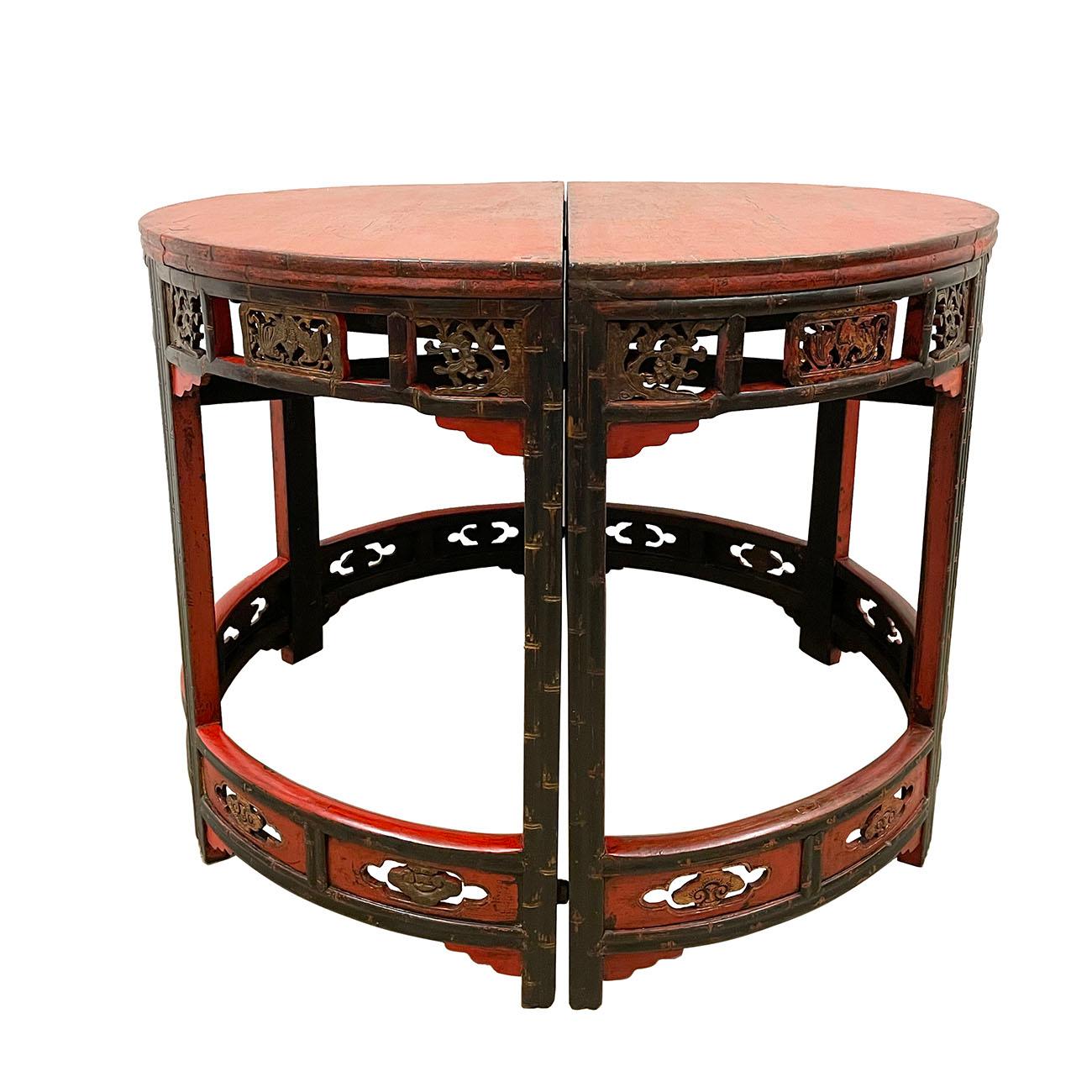 antique half moon table for sale
