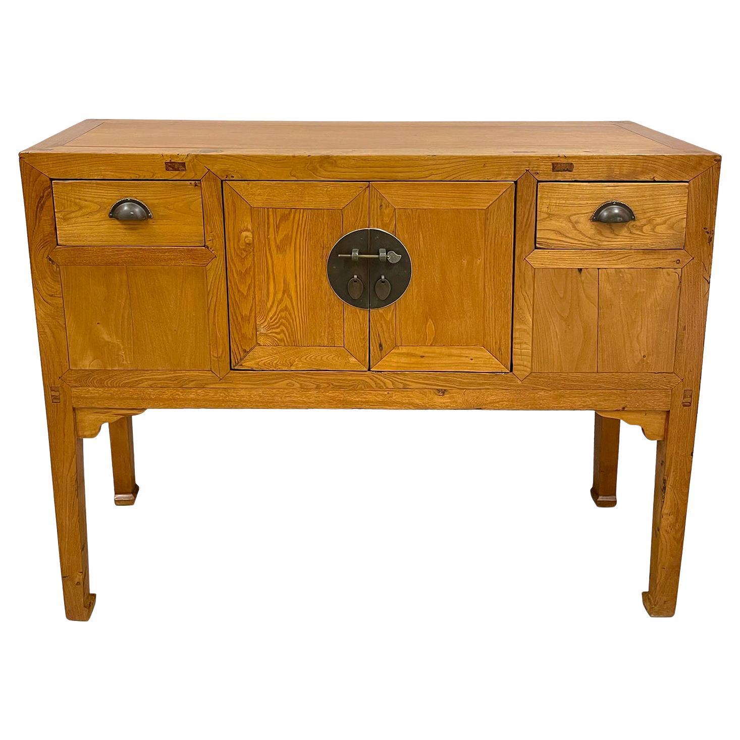 19th Century Antique Chinese Entry Console Table, /Sideboard For Sale