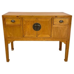 19th Century Antique Chinese Entry Console Table, /Sideboard