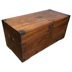 19th Century, Antique English Camphor Chest
