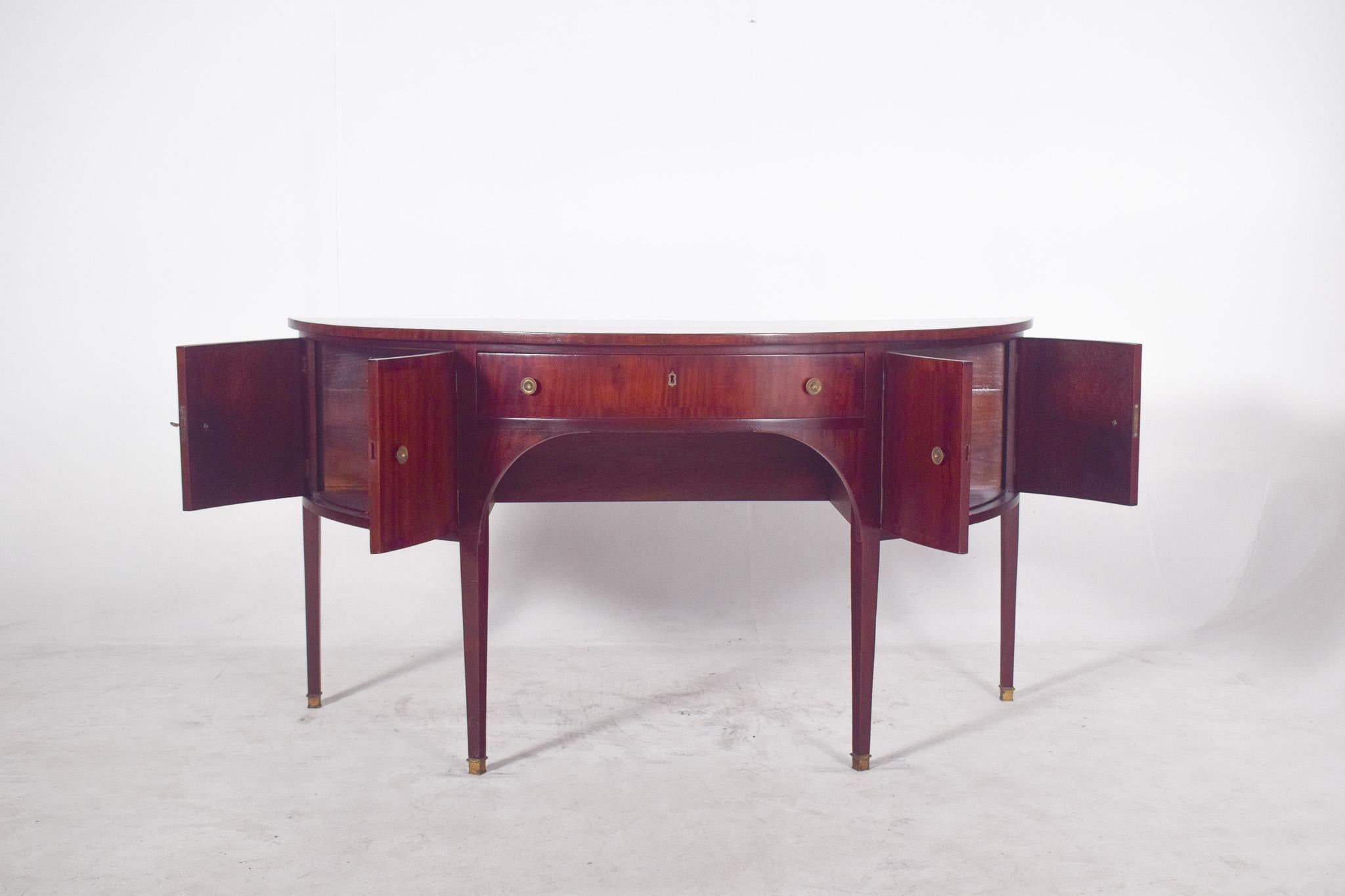 19th Century Antique English Empire Sideboard For Sale 6