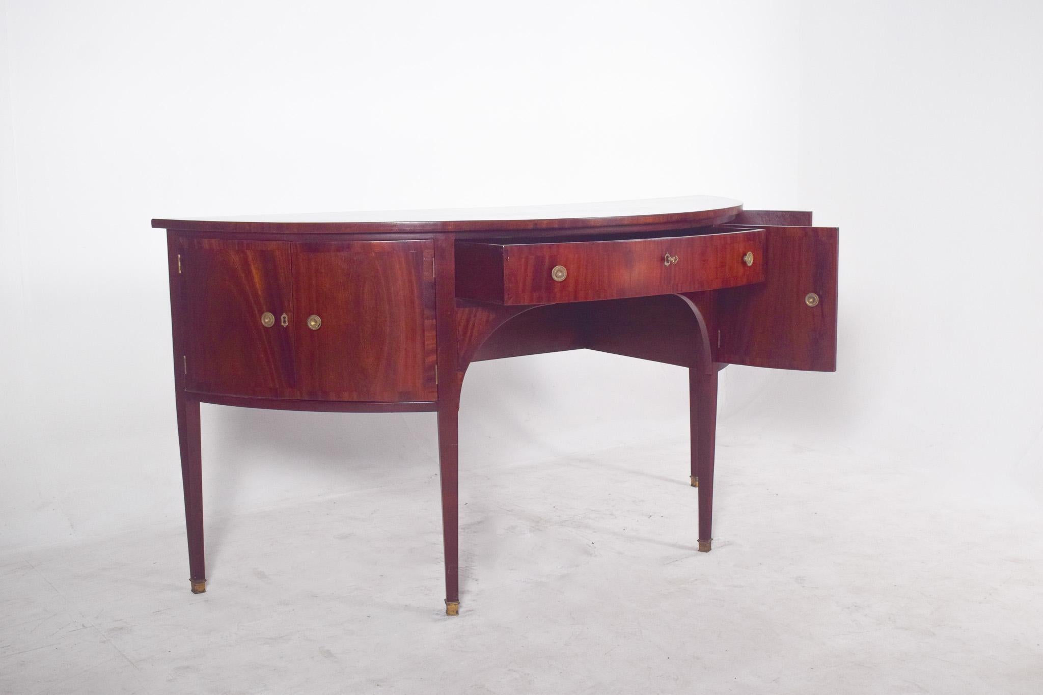 19th Century Antique English Empire Sideboard For Sale 3