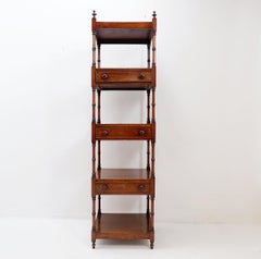 19th Century Antique English Sheraton Shelf