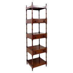 19th Century Antique English Sheraton Shelf