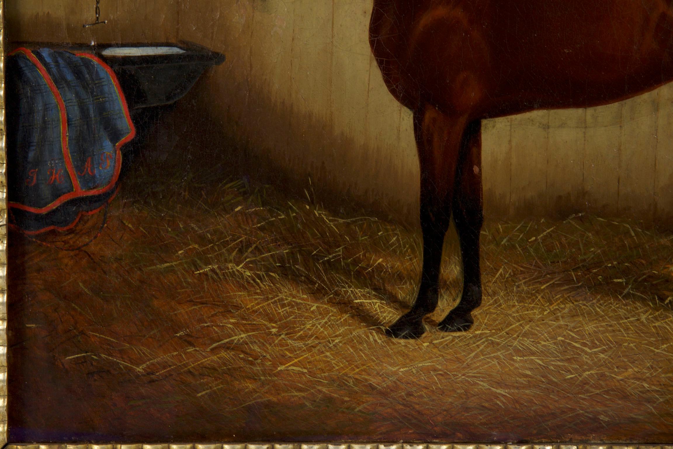 antique horse painting for sale