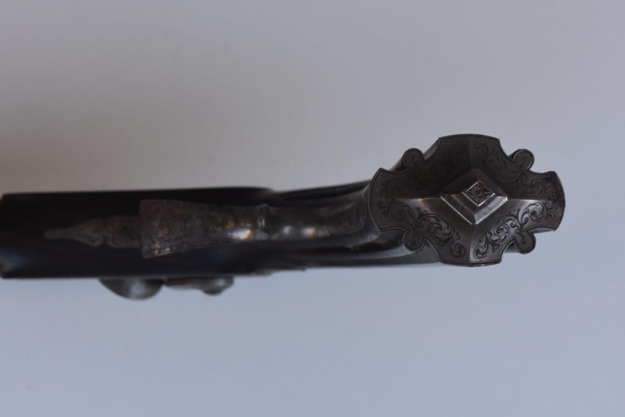 Antiker Flintlock- Pistolenschrank aus dem 19. Jahrhundert für Duelists im Angebot 6