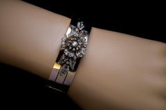 19th Century Antique French Bangle Bracelet