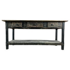 19th Century Used French Draper's Workbench