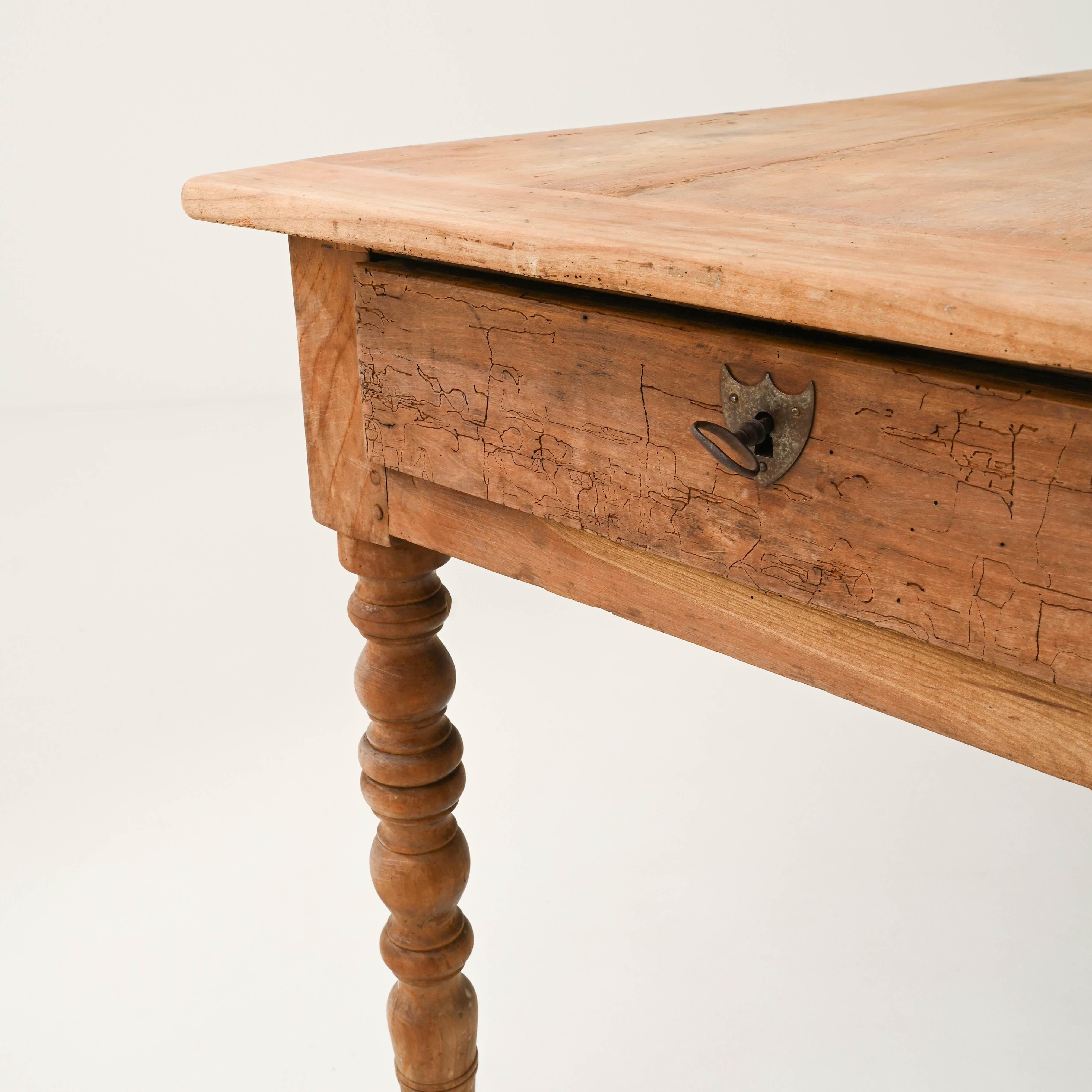 19th Century Antique French Farm Table 6