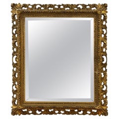 19th Century Antique French Gold Gilt Mirror