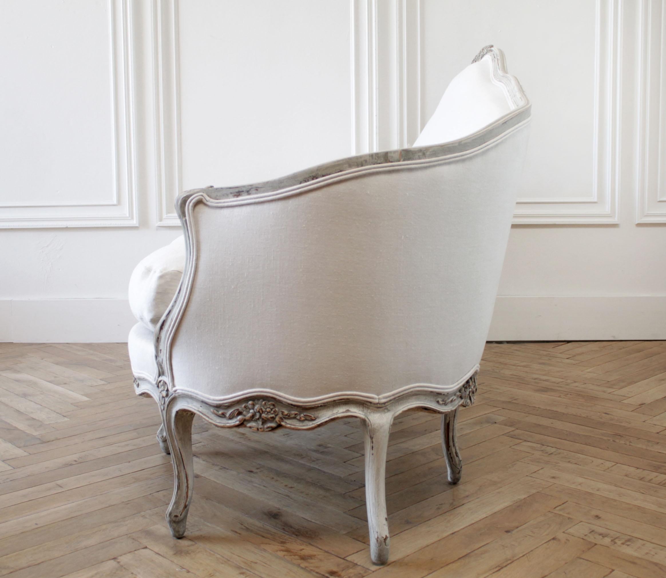 European 19th Century Antique French Louis XV Style Sofa