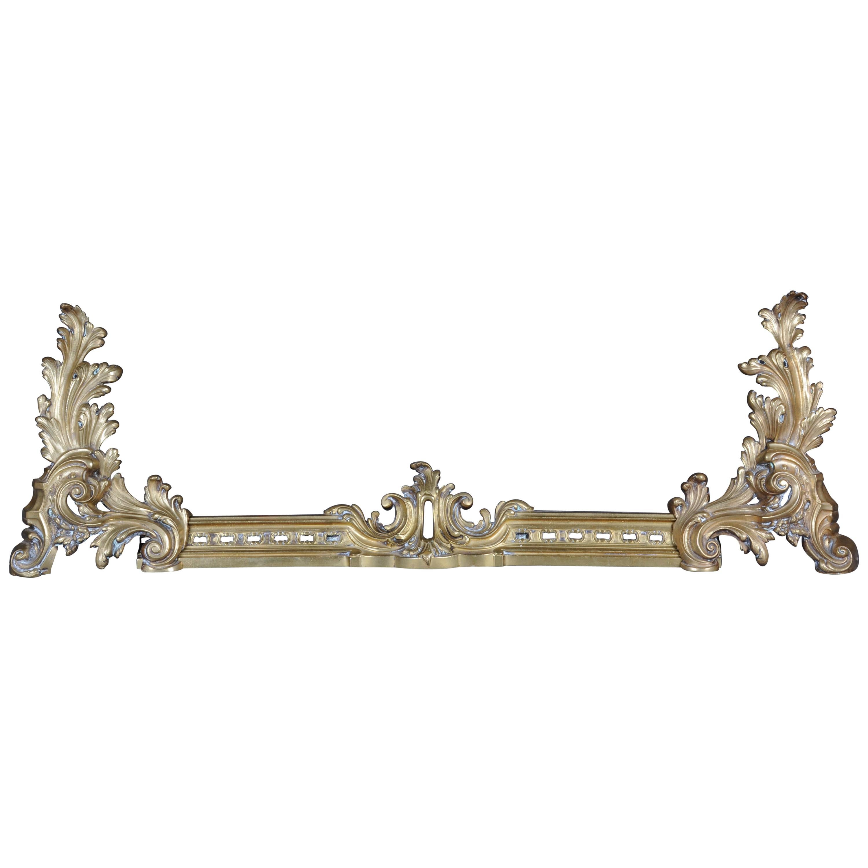 19th Century Antique French Mantelpiece / Fireplace Bucks Bronze For Sale