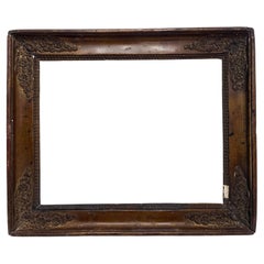 19th Century Antique French Neoclassical Style Drawing Picture Frame 15 x 12