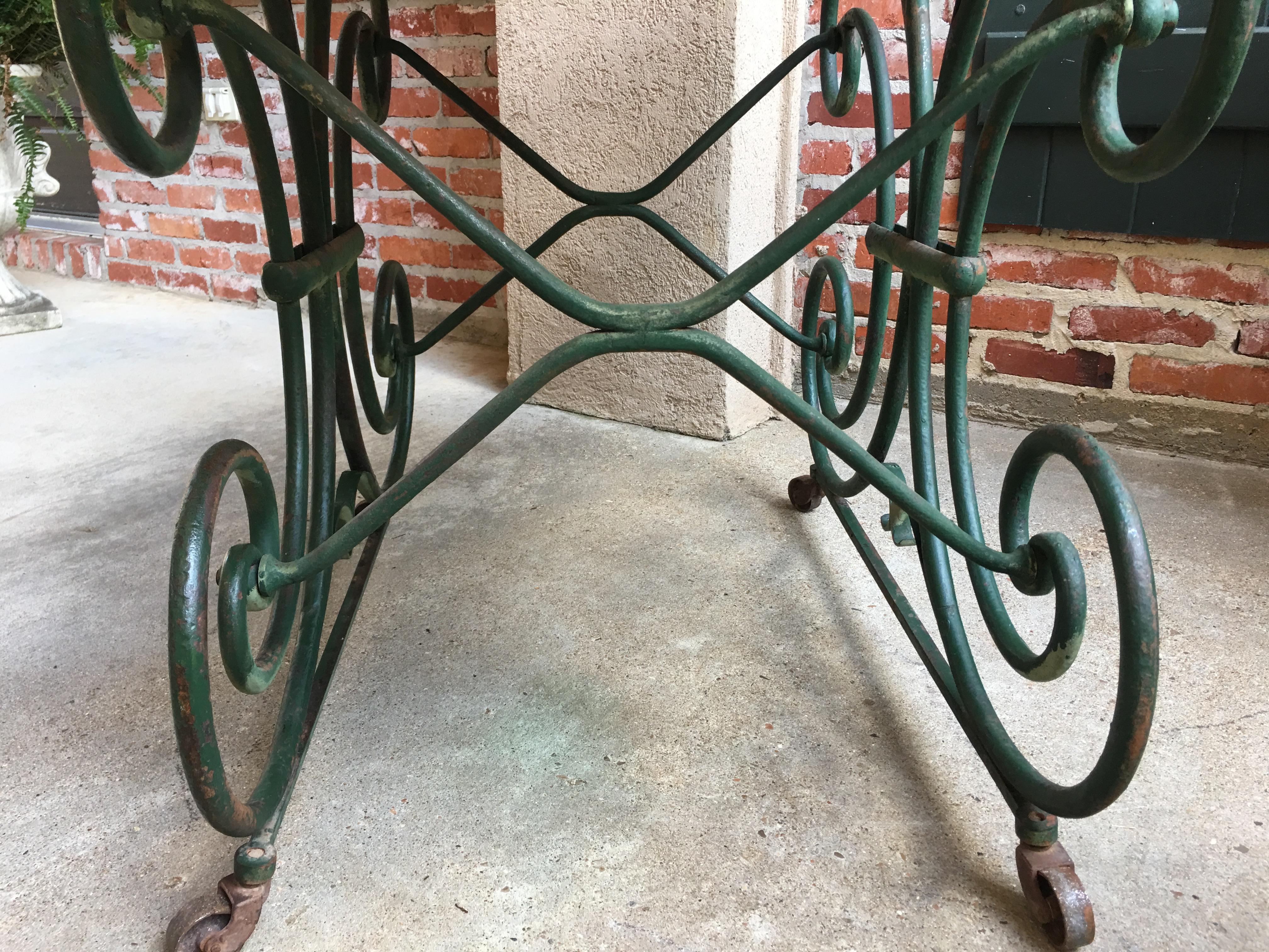 antique french pastry table for sale