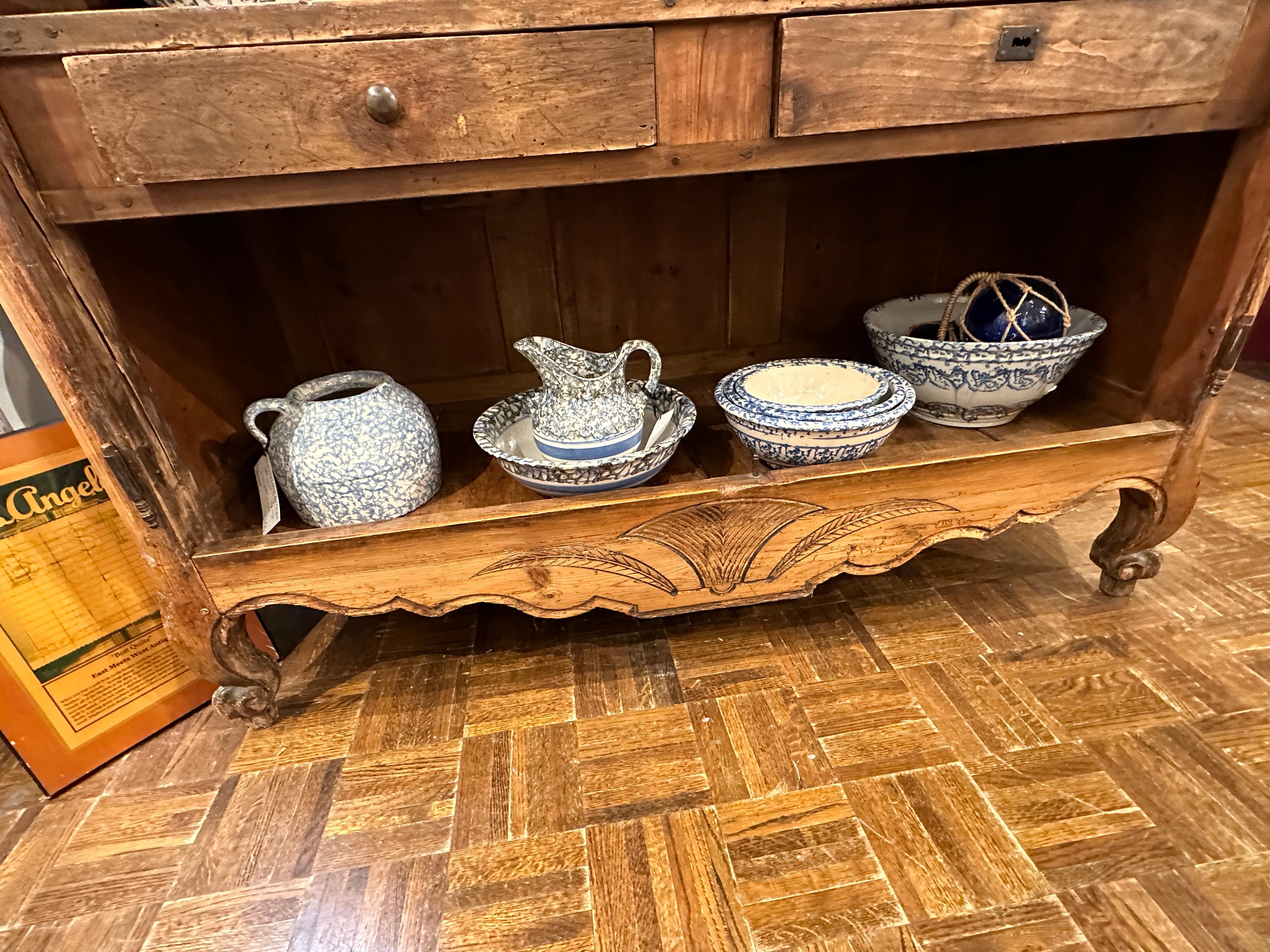 Antique Pine Armoire, 19th Century French For Sale 10