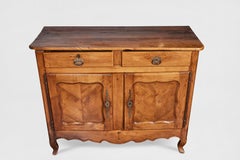 19th Century Antique French Provincial Two-Door Oak Cabinet from Pierre Deux