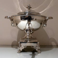 19th Century Antique George III Sterling Silver Tea Urn London 1813 Paul Storr