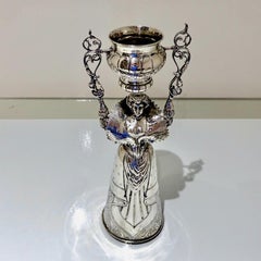 19th Century Antique German Wager Cup Hanau circa 1890 B Neresheimer & Sohne
