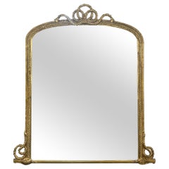 19th Century Antique Giltwood Mirror