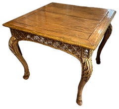 19th Century Antique Giltwood Table