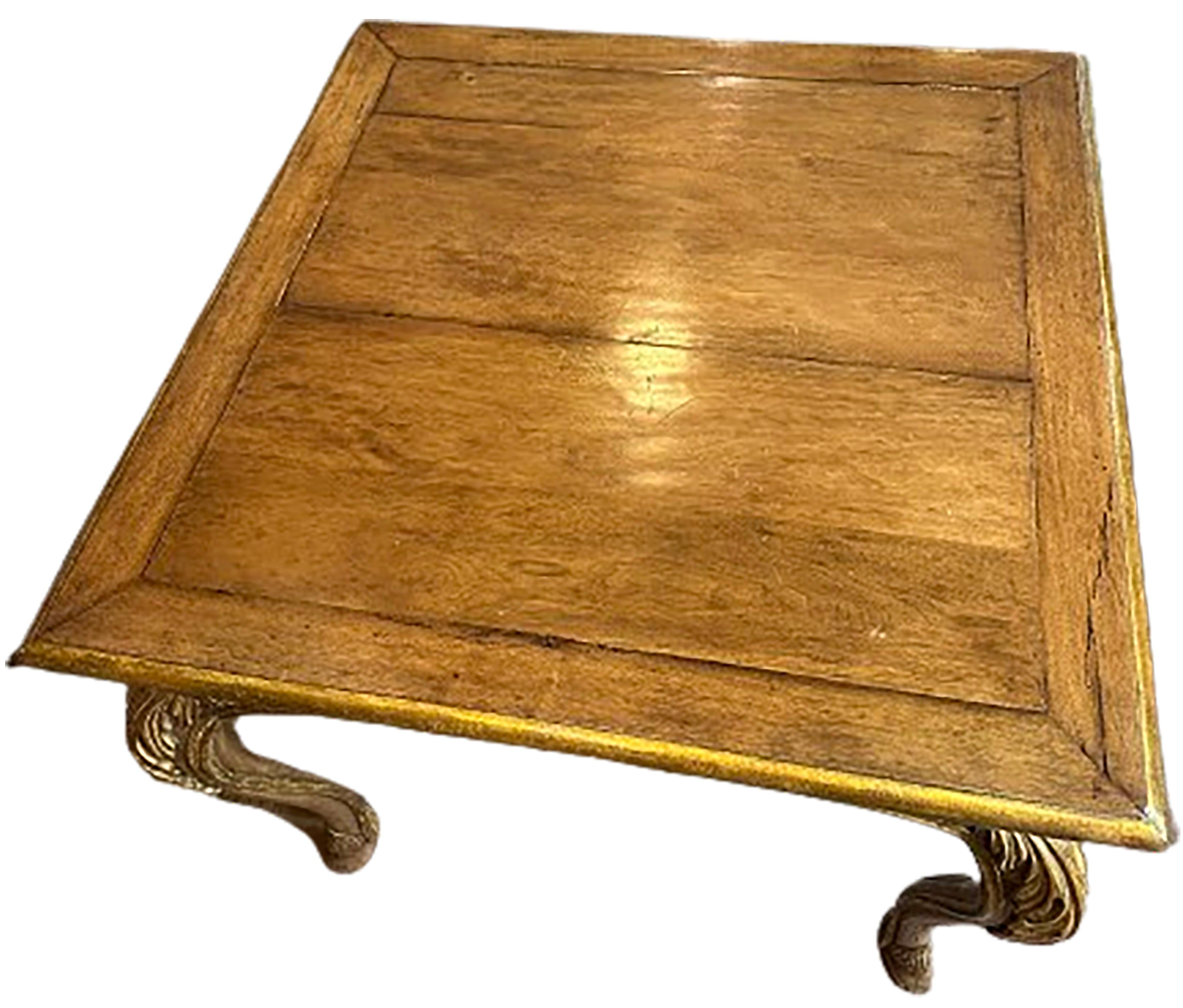 19. Jahrhundert Antike Giltwood Tisch im Zustand „Gut“ im Angebot in Dallas, TX