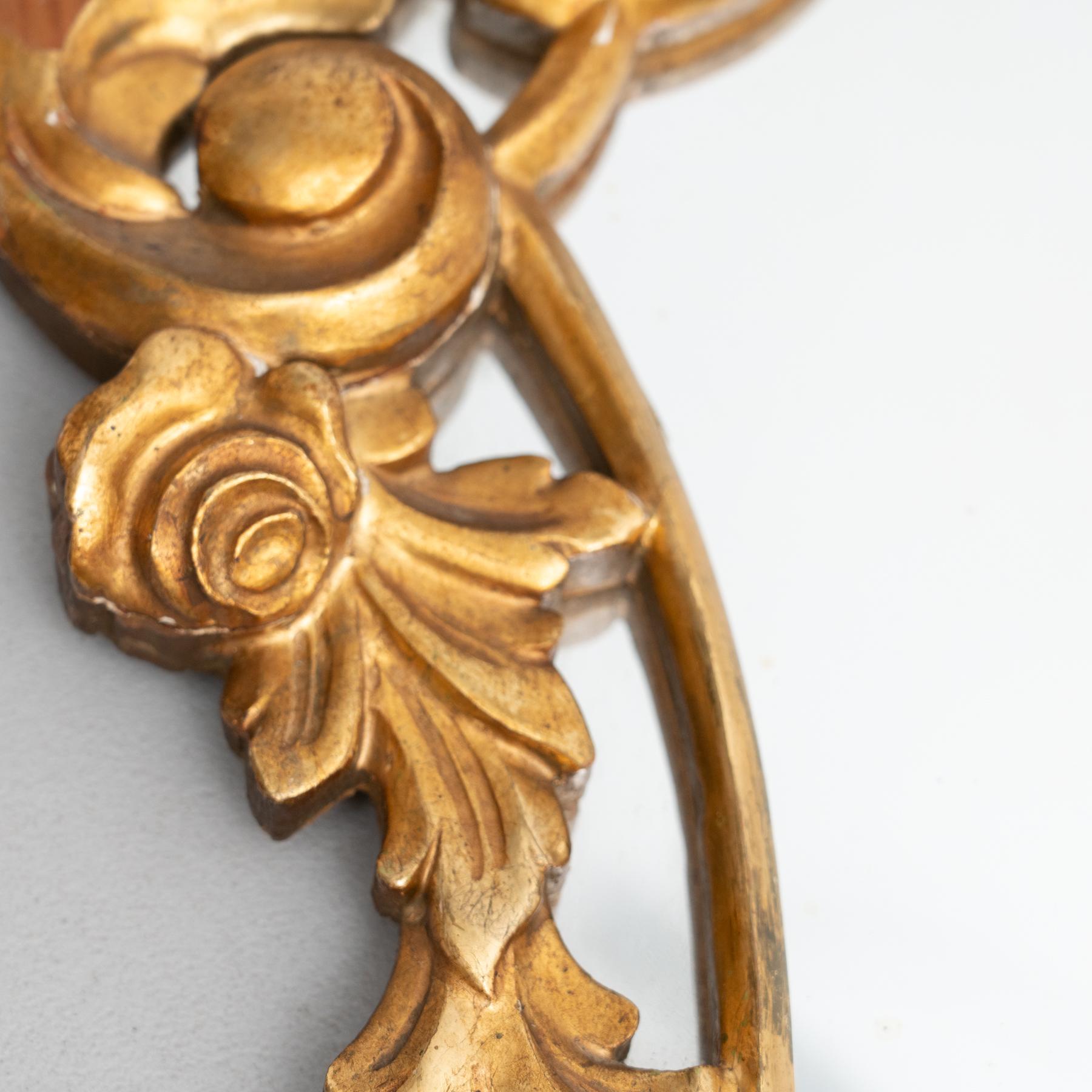 19th Century Antique Gold Cornucopia Mirror 5