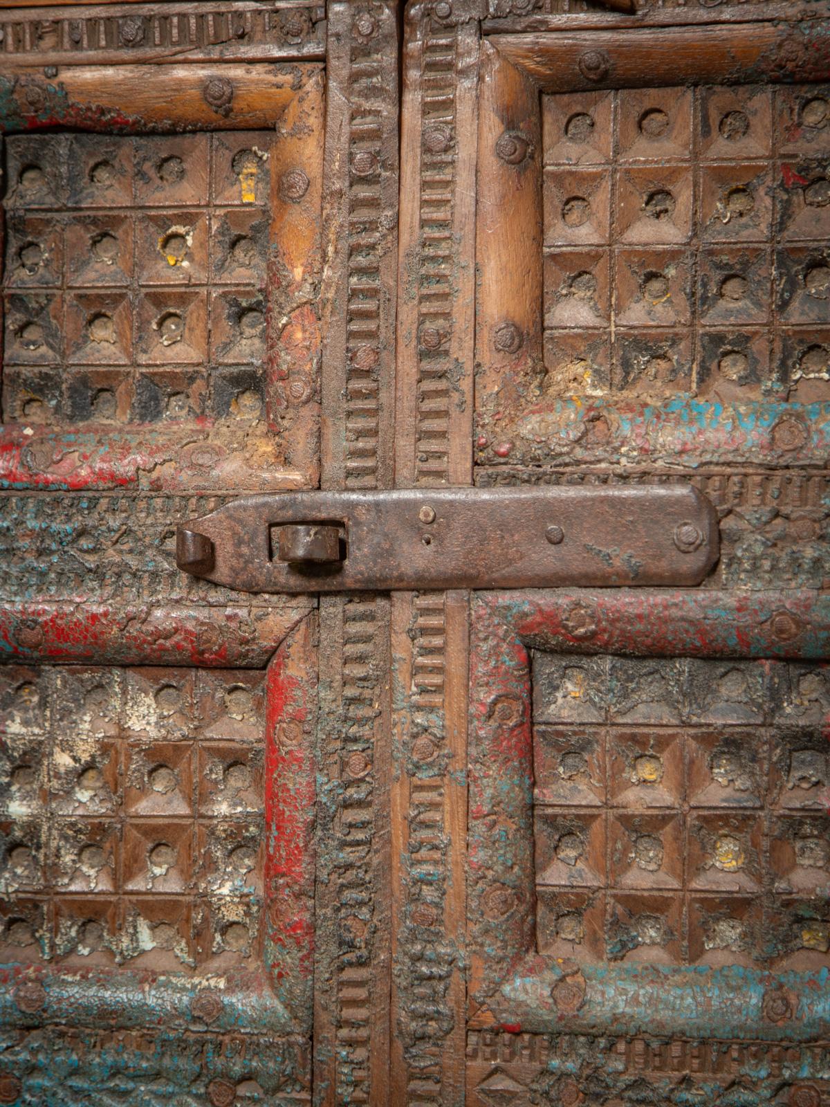 19th century Antique Indian Damchiya - Wedding Closet - OriginalBuddhas For Sale 7